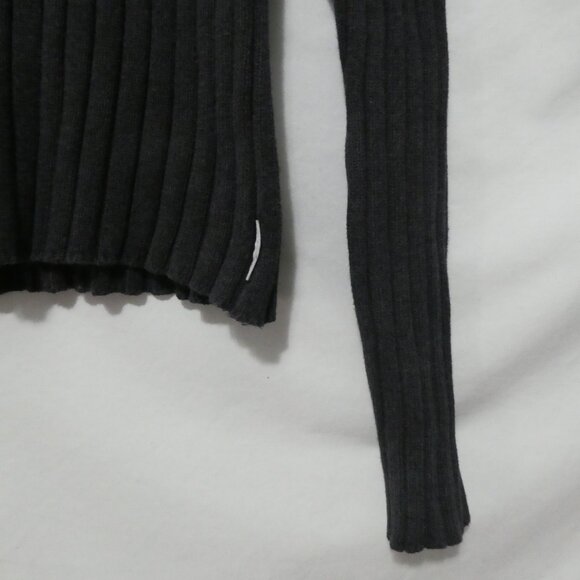 DKNY ACTIVE | medium | Striped Ribbed Turtleneck Long Sleeve Sweater - Picture 8 of 14